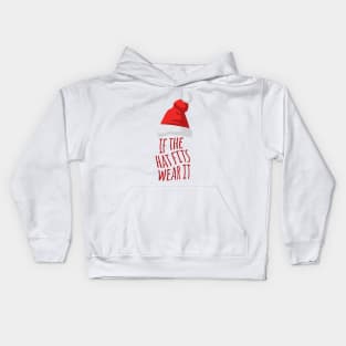 If The Hat Fits Wear It Kids Hoodie